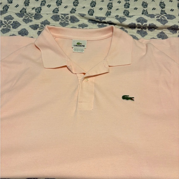 Lacoste Light Pink Polo Shirt - Picture 2 of 2